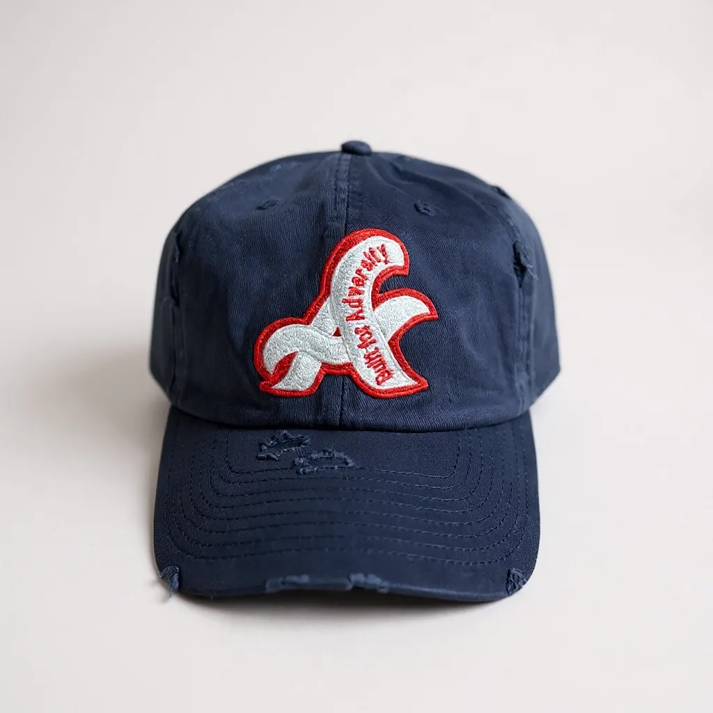Navy Blue Built for Adversity Cap
