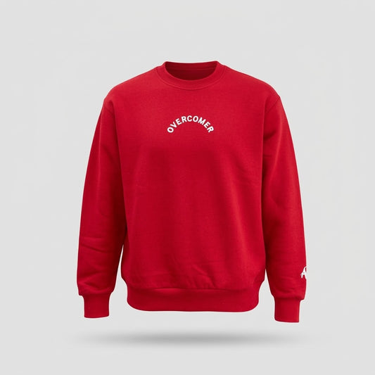overcomer  red tshirt