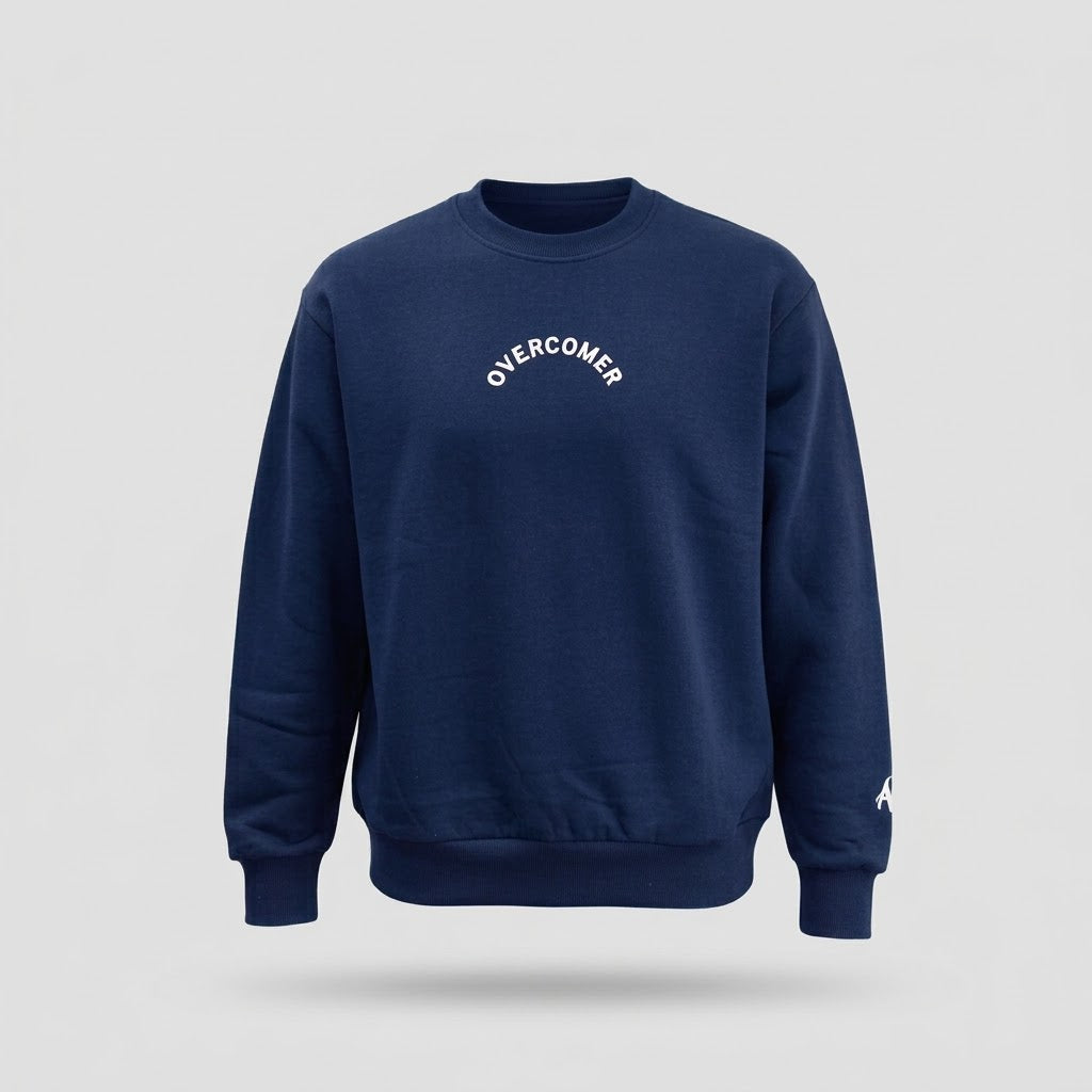 overcomer blue tshirt