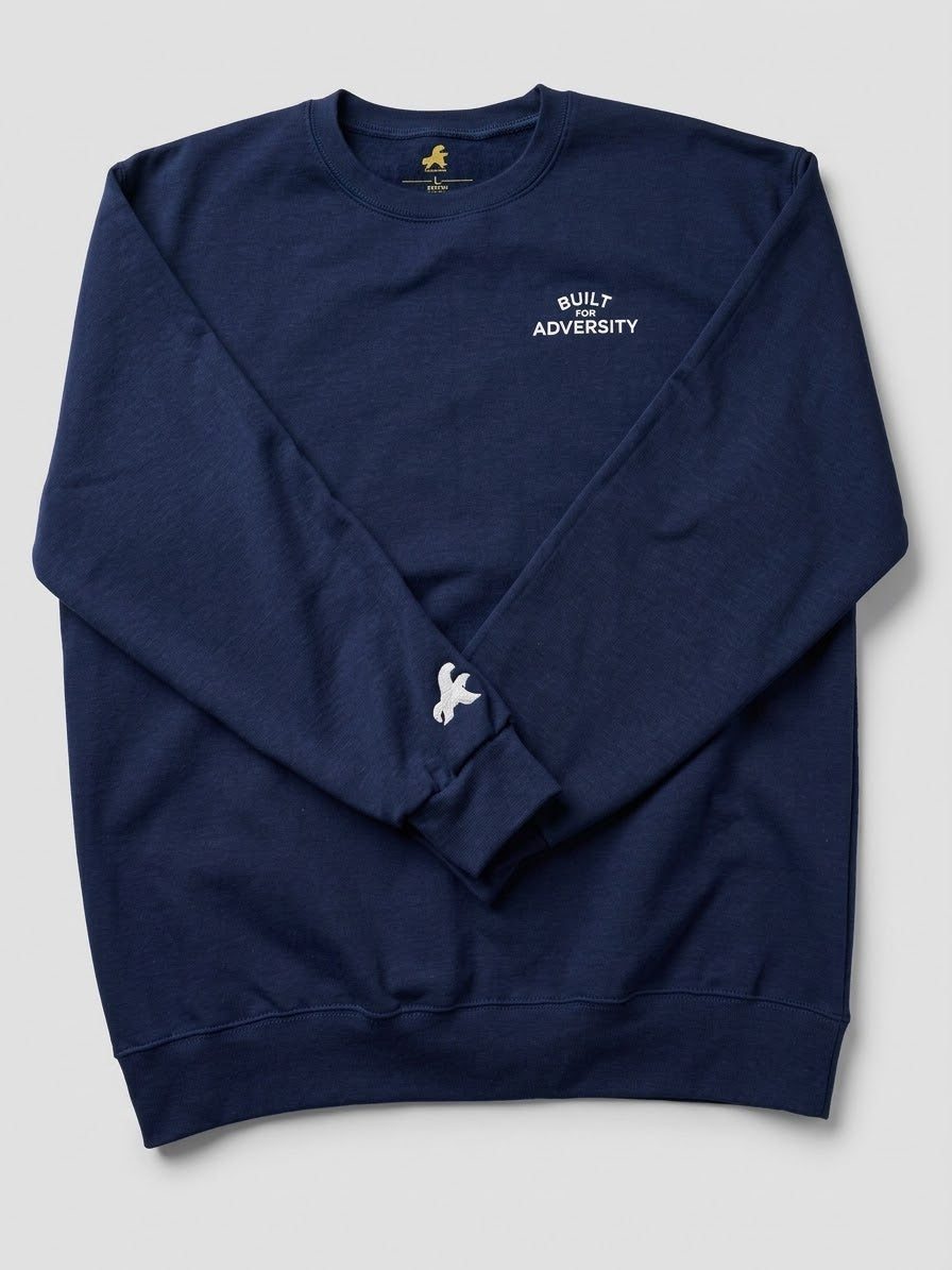 blue tshirt builtforadversity