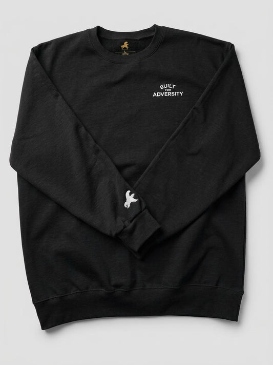 black tshirt builtforadversity