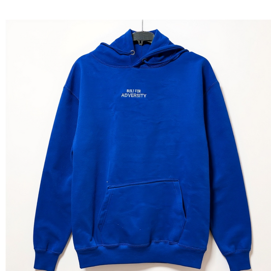 Royal Blue Built for Adversity Hoodie