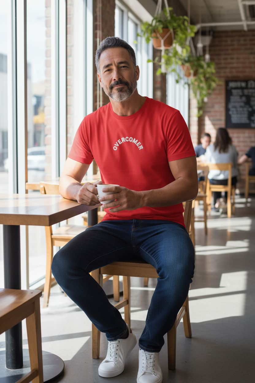 Red Overcomer T-Shirt