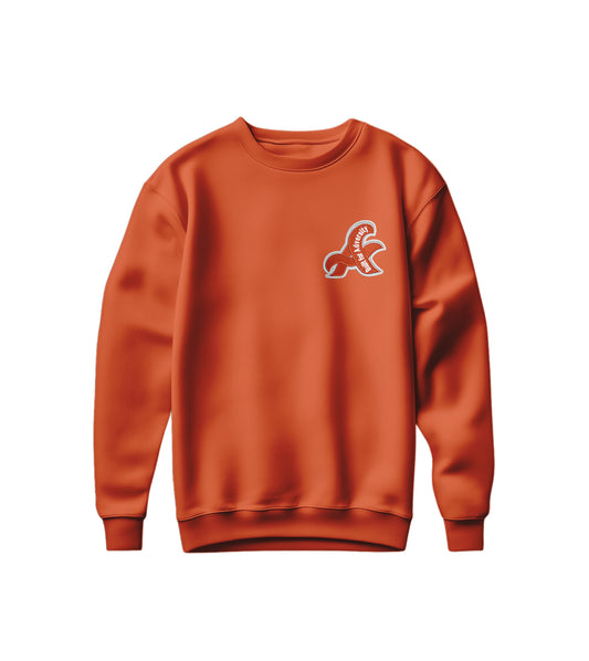 Orange Sweatshirt